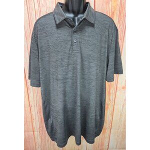 Tommy Bahama IslandZone Polo XL Gray Subtle Floral Print